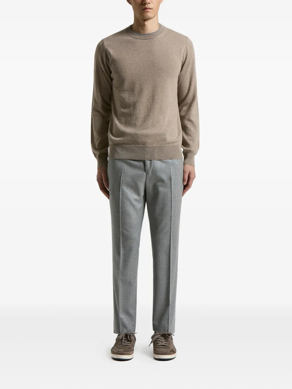 Peserico round-neck sweater - Beige