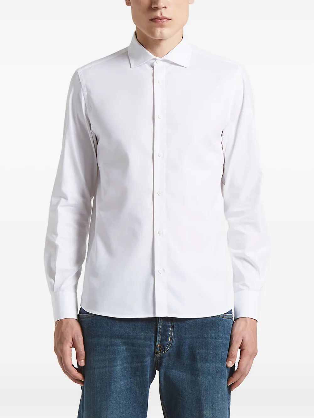 Peserico long-sleeve shirt | White | Image 1