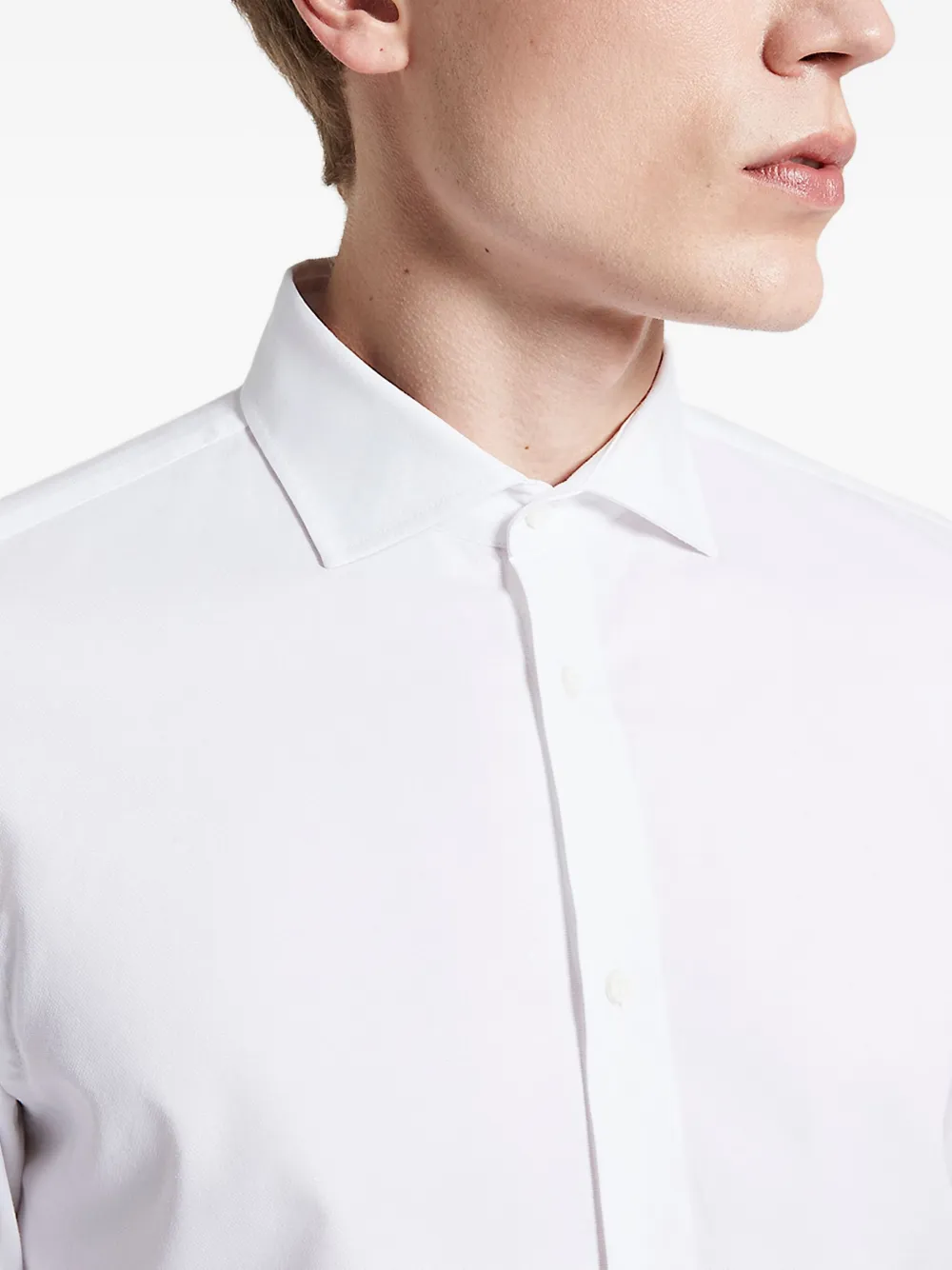 Peserico Overhemd met lange mouwen Wit