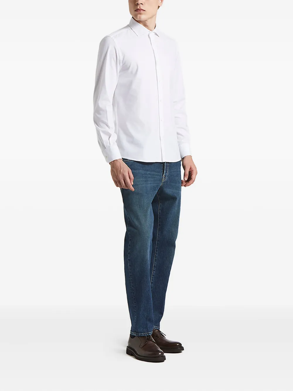 Peserico long-sleeve shirt - Wit