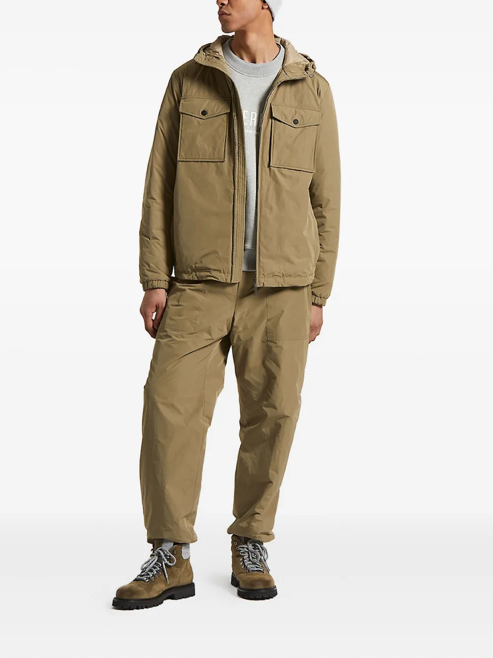 Peserico hooded flap-pocket jacket | Down Jackets | Image 2