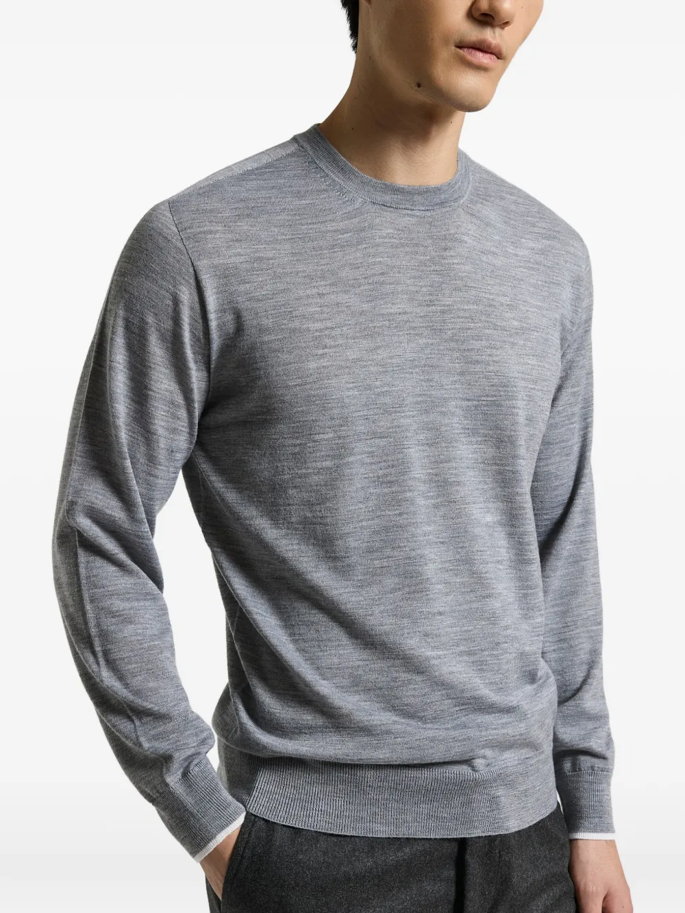 Peserico Trui met ronde hals Grijs