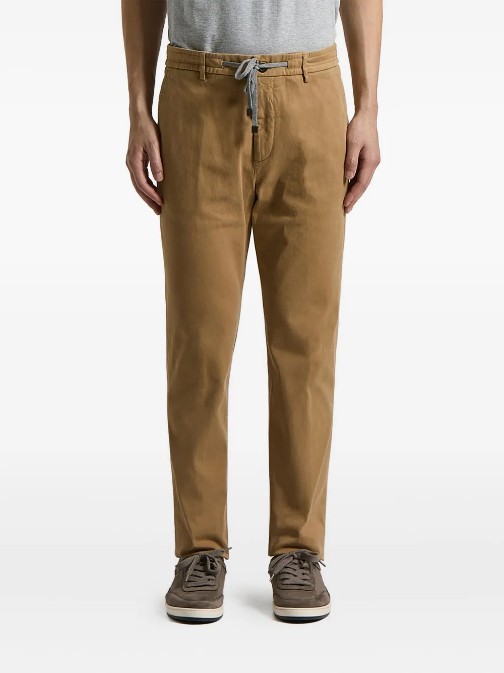 Peserico drawstring trousers | Brown | Image 1