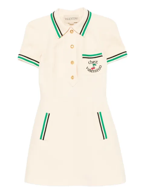 Valentino Garavani cherry-motif polo dress