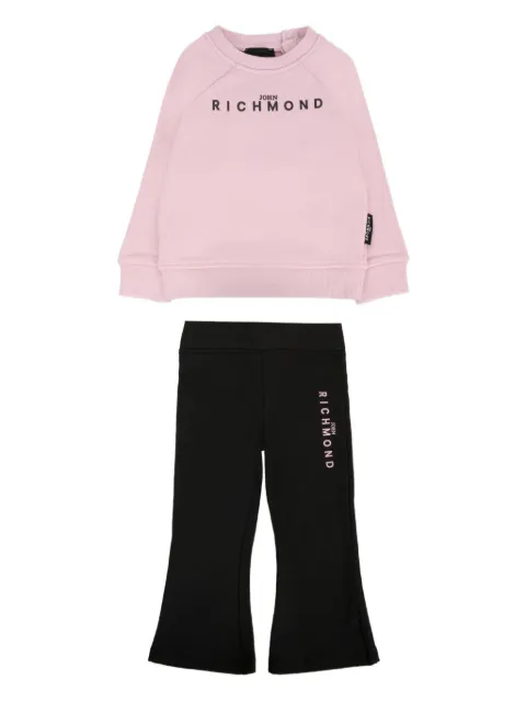 John Richmond Junior logo-detail tracksuit set