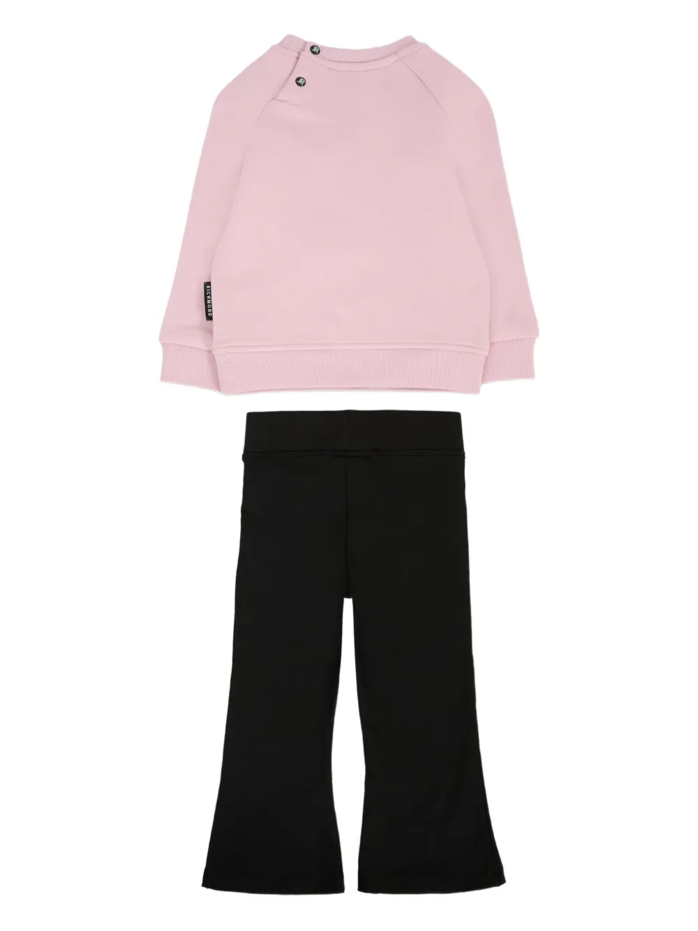 John Richmond Junior Trainingspak met logodetail Roze