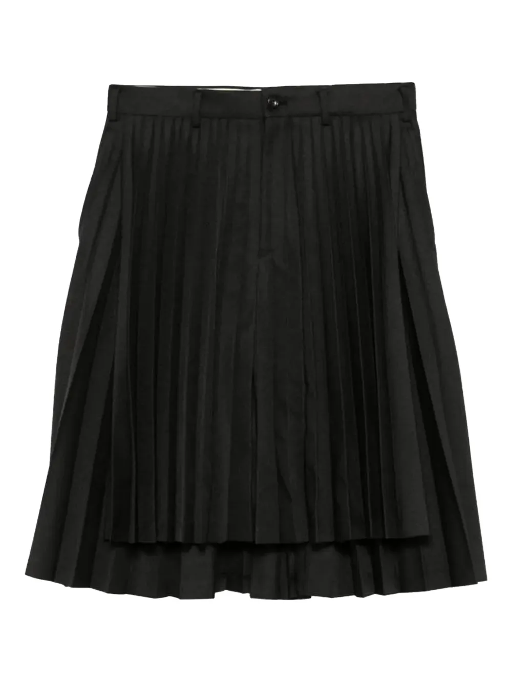 Comme Des Garçons Comme Des Garçons pleated shorts | Black | Image 1