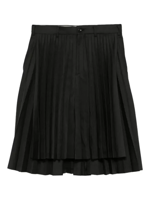 Comme Des Garçons Comme Des Garçons pleated shorts