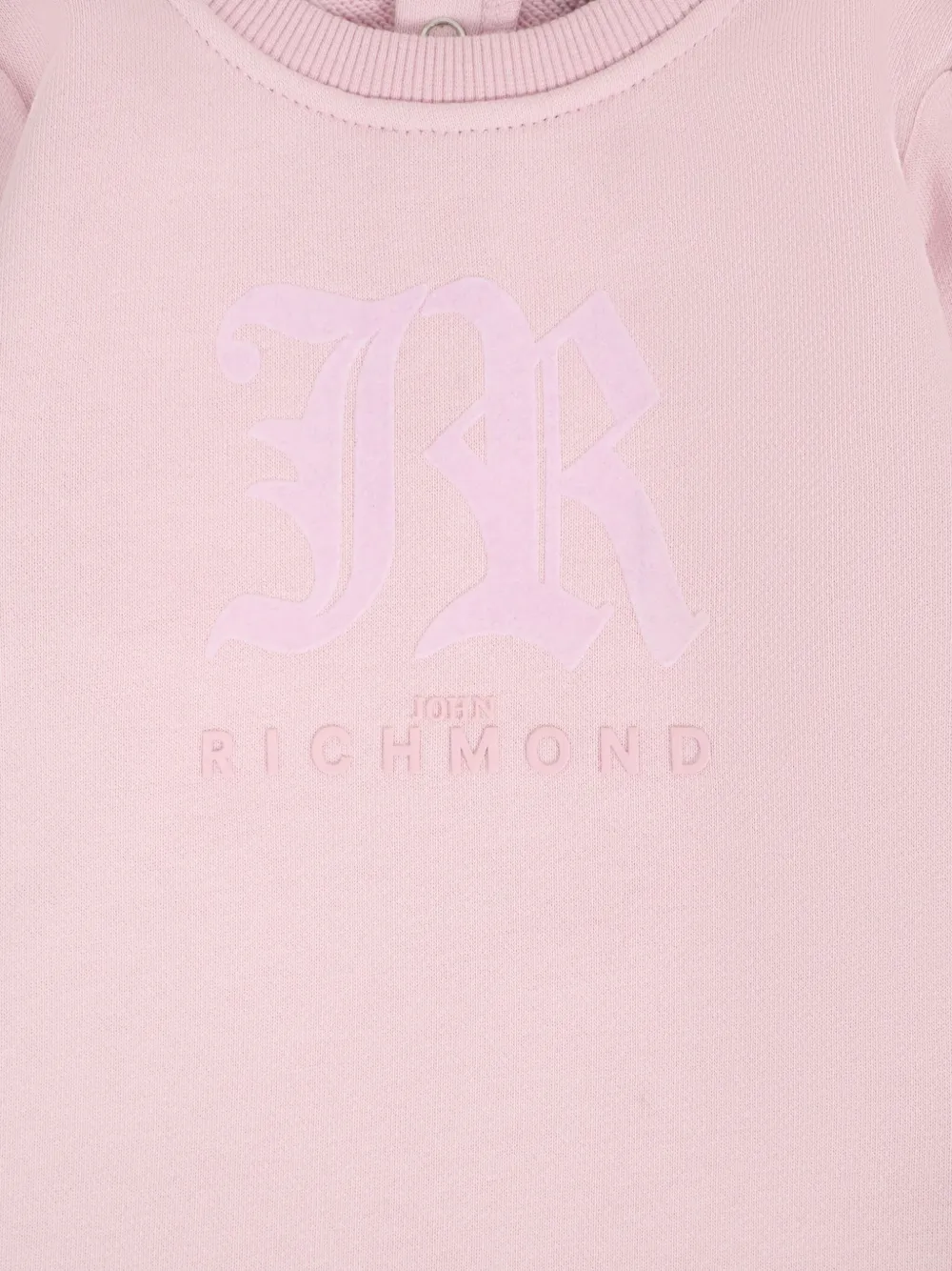 John Richmond Junior Jurk met logo Roze