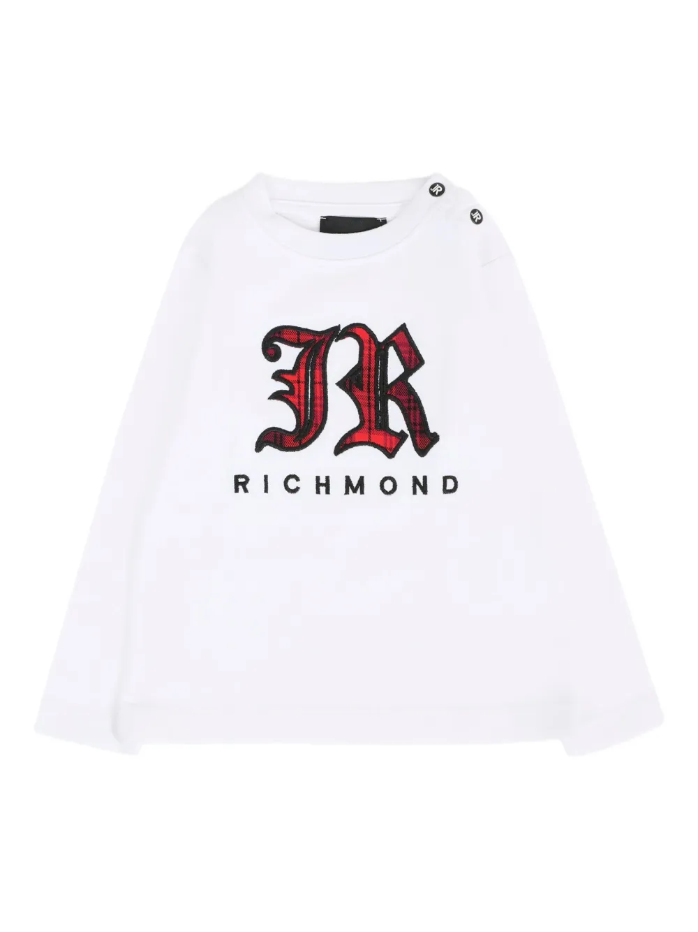 John Richmond Junior long-sleeve T-shirt Wit