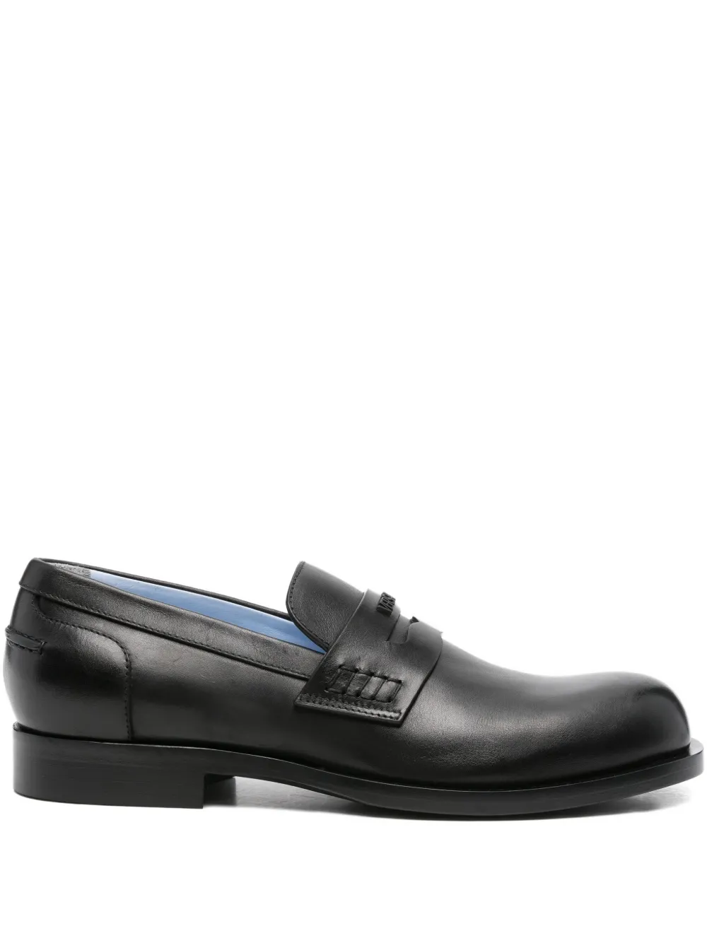 Versace Pre-Owned leather loafers | Black | Image 1