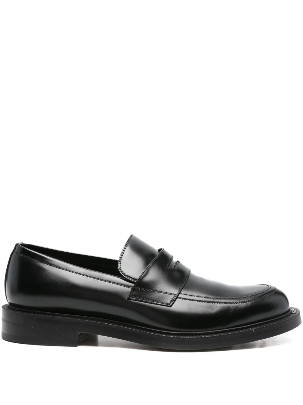 Gucci Pre-Owned leather loafers | Black | Image 1