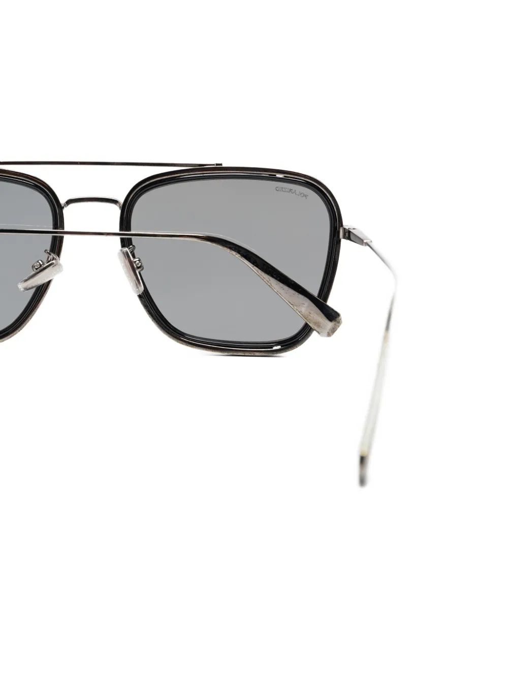  Bvlgari Pre-owned Pilot-frame Sunglasses - Silver 