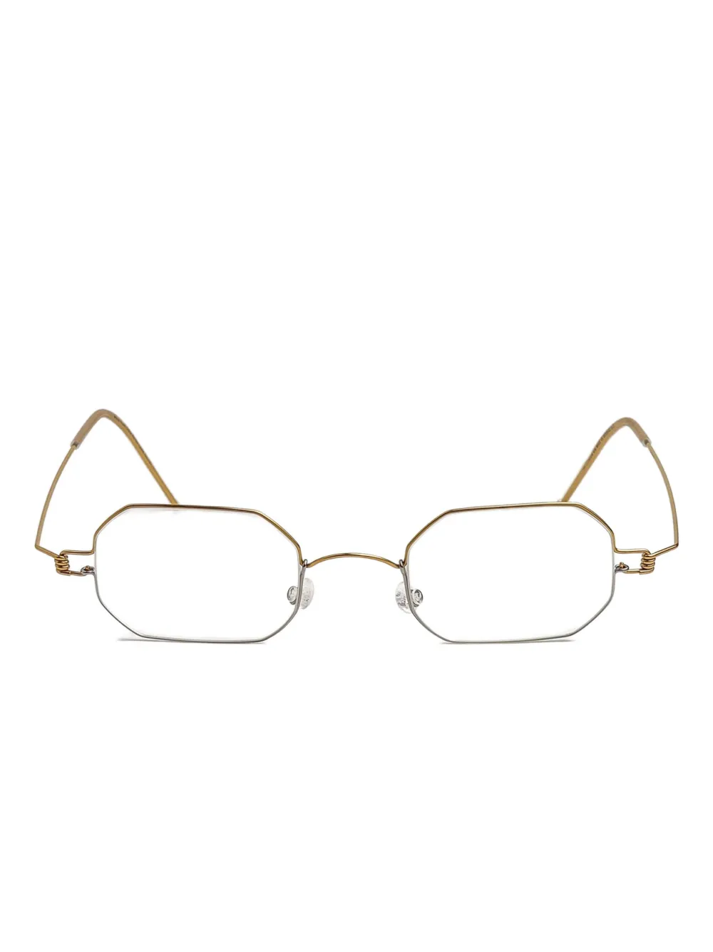 geometric-framed glasses