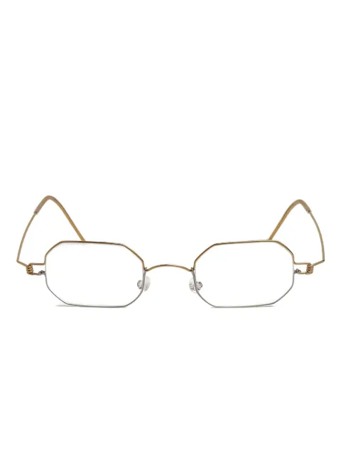 Lindberg lentes con armazón geométrica
