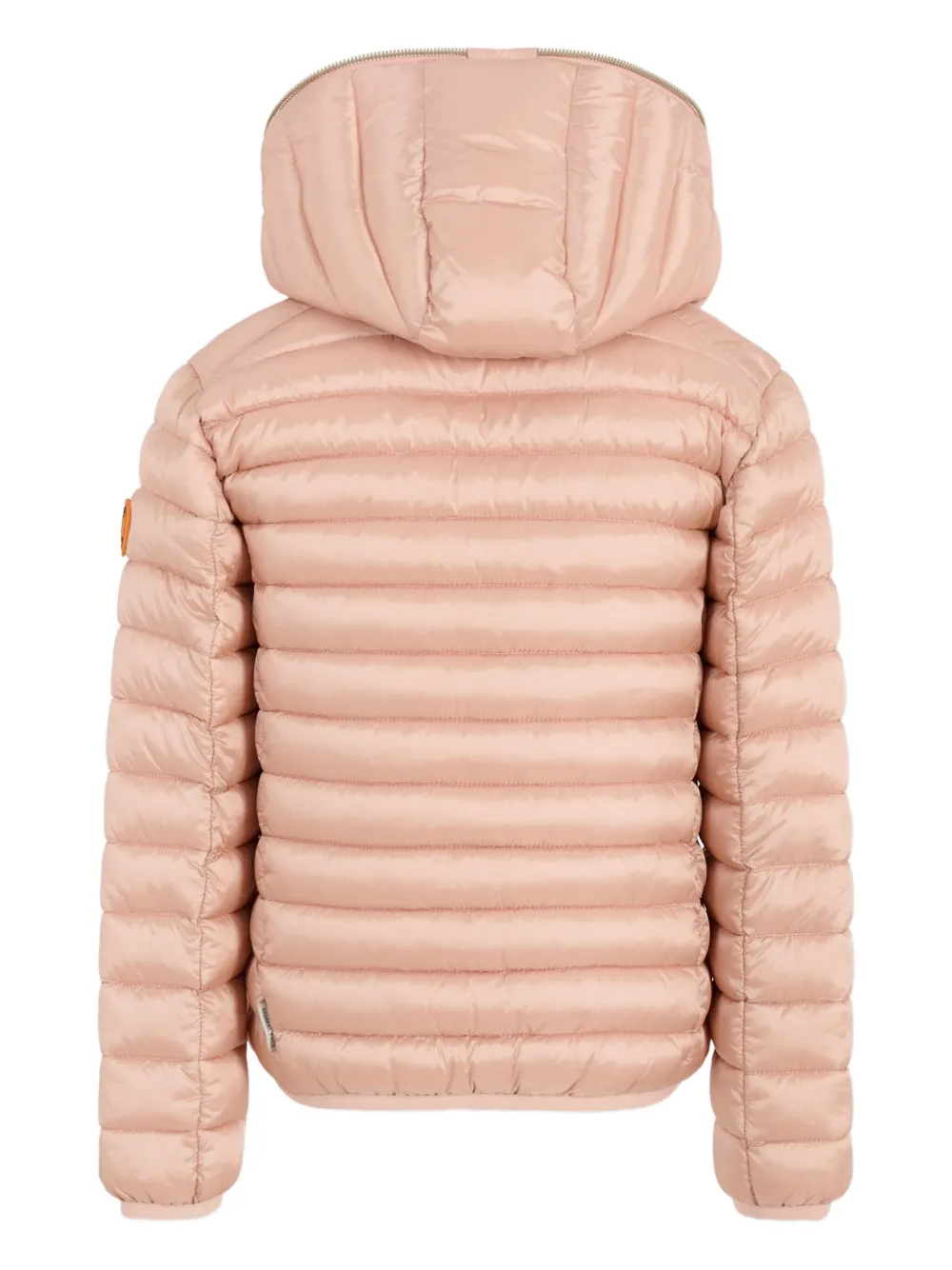 Save The Duck Kids hooded quilted jacket Roze