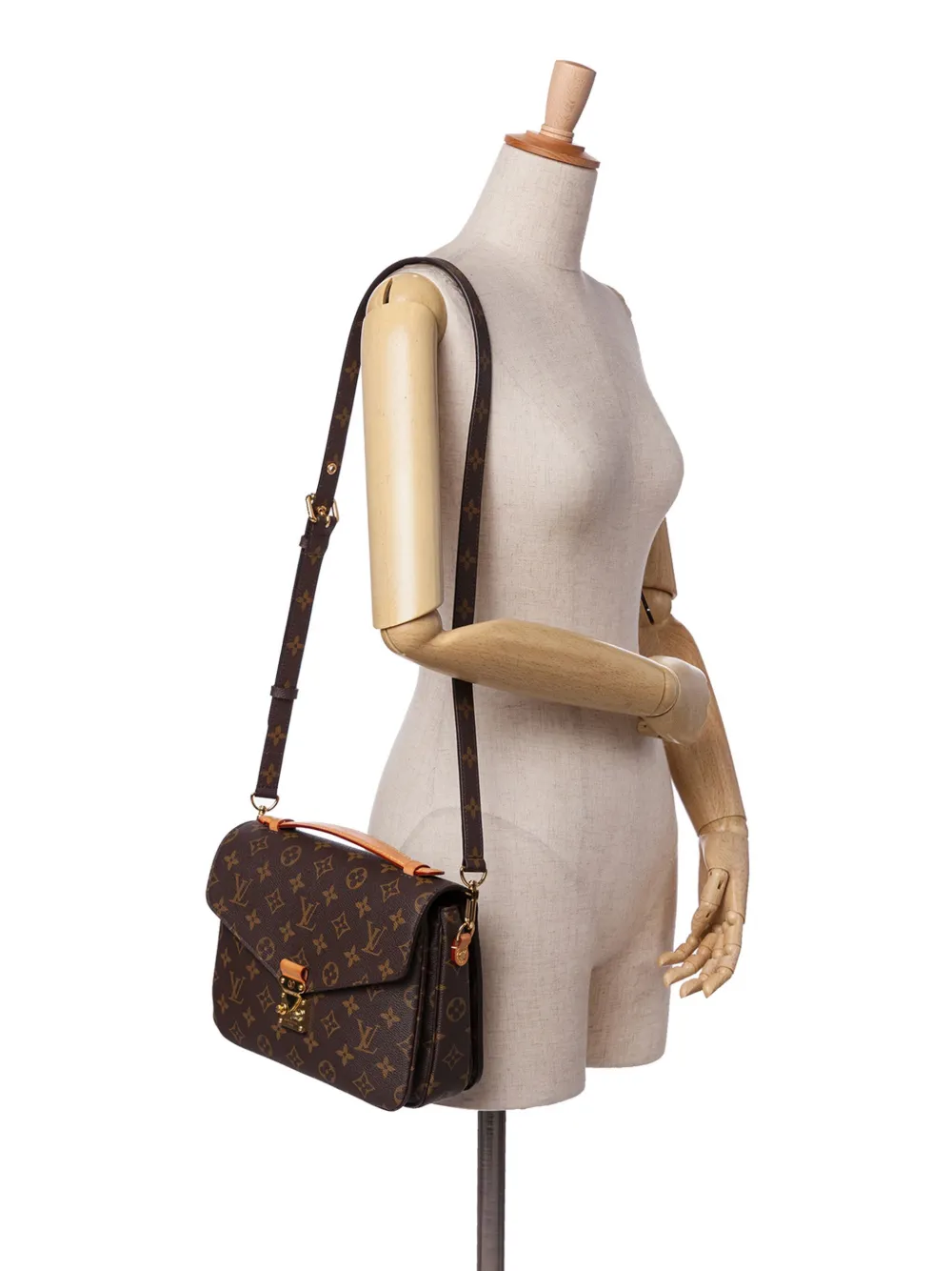 Louis Vuitton Pre-Owned 2021-2025 Monogram Pochette Metis satchel | Pre-Owned | Image 2