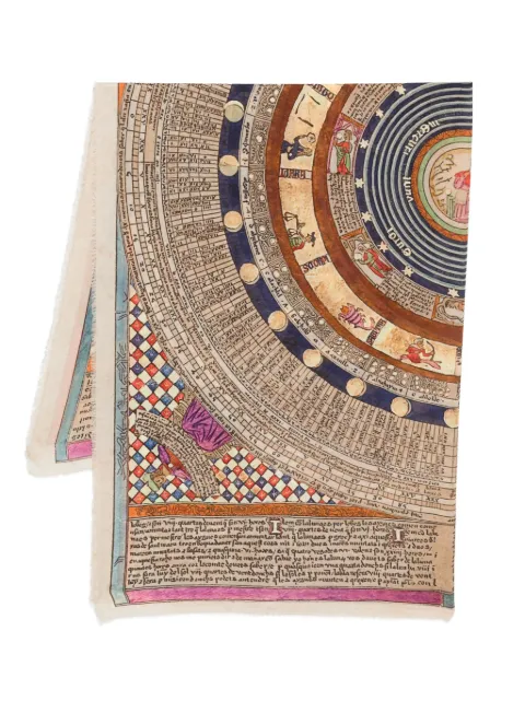 Faliero Sarti graphic-print scarf