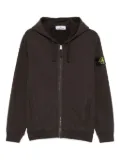 Stone Island zip-up hoodie - Grey
