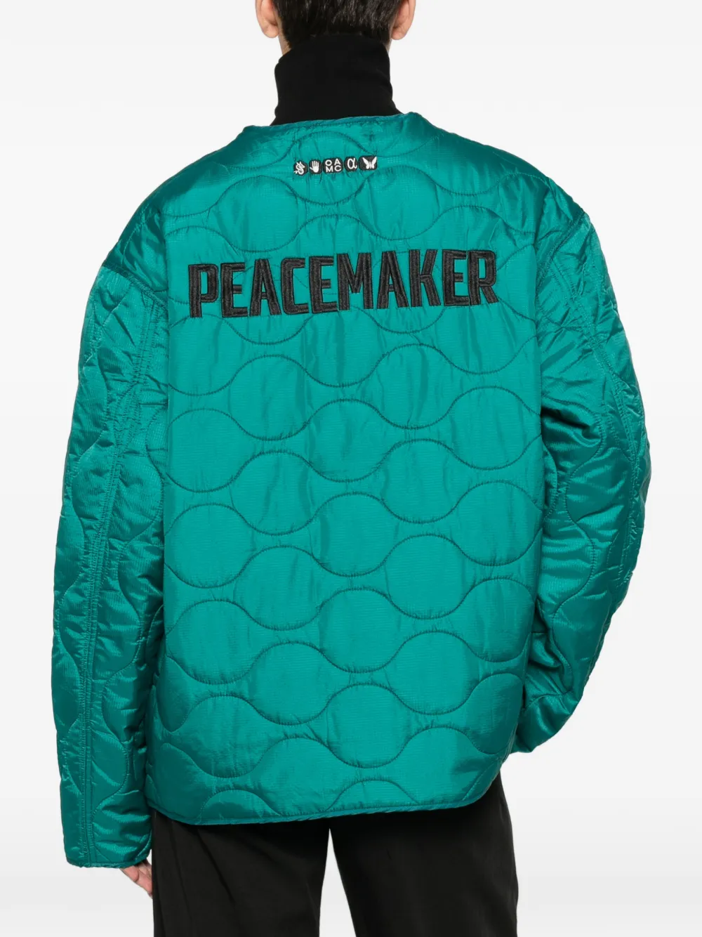 OAMC Quilted Jacket | Green | FARFETCH