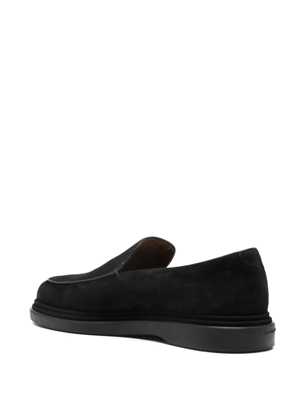 Fratelli Rossetti suede loafers - Zwart