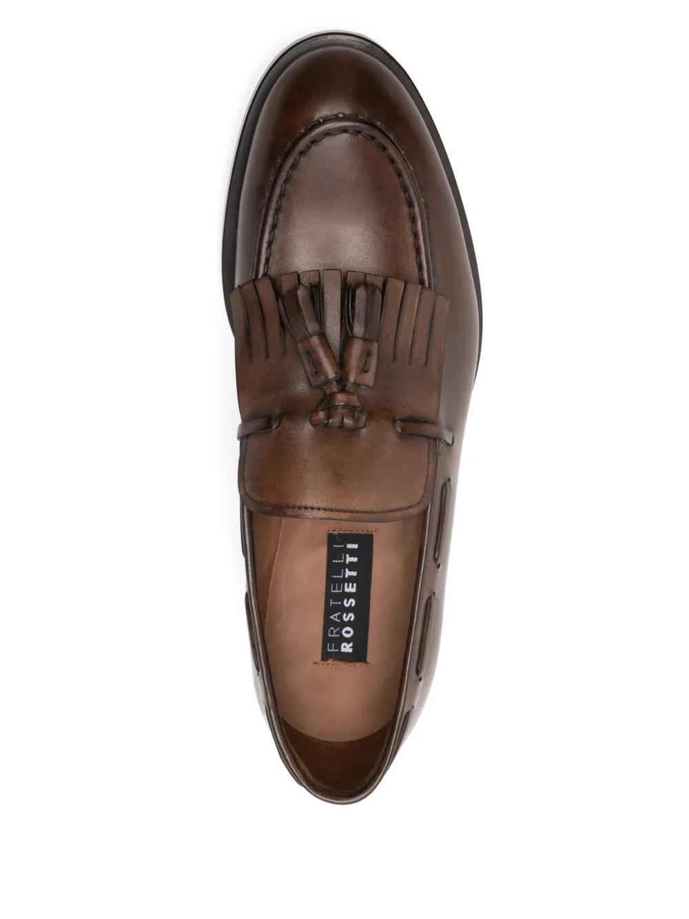 Fratelli Rossetti Loafers met kwastje Bruin
