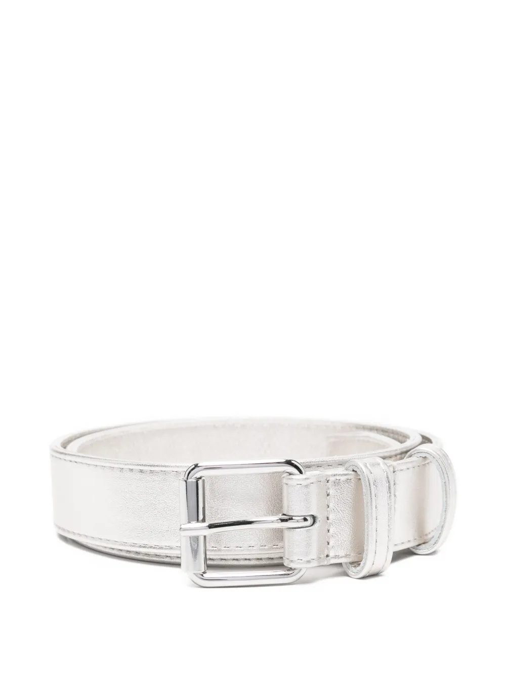 Comme Des Garçons Wallet leather belt Zilver