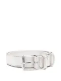 Comme Des Garçons Wallet leather belt - Silver