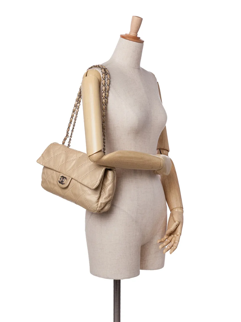 CHANEL Pre-Owned 2011 Quilted Lambskin Ultimate Stitch Flap shoulder bag | Pre-Owned | Image 2