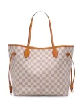 Louis Vuitton Pre-Owned 2017 Damier Azur Neverfull MM tote bag - White