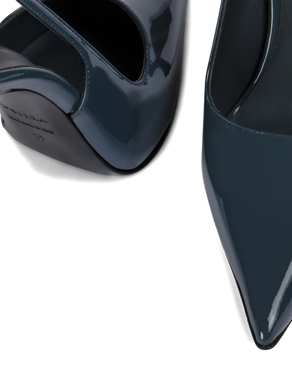 Le Silla 120mm Bella slingback pumps Blue