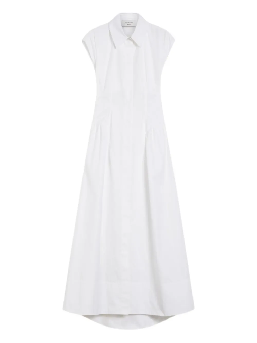 Max Mara Zijden blousejurk Wit