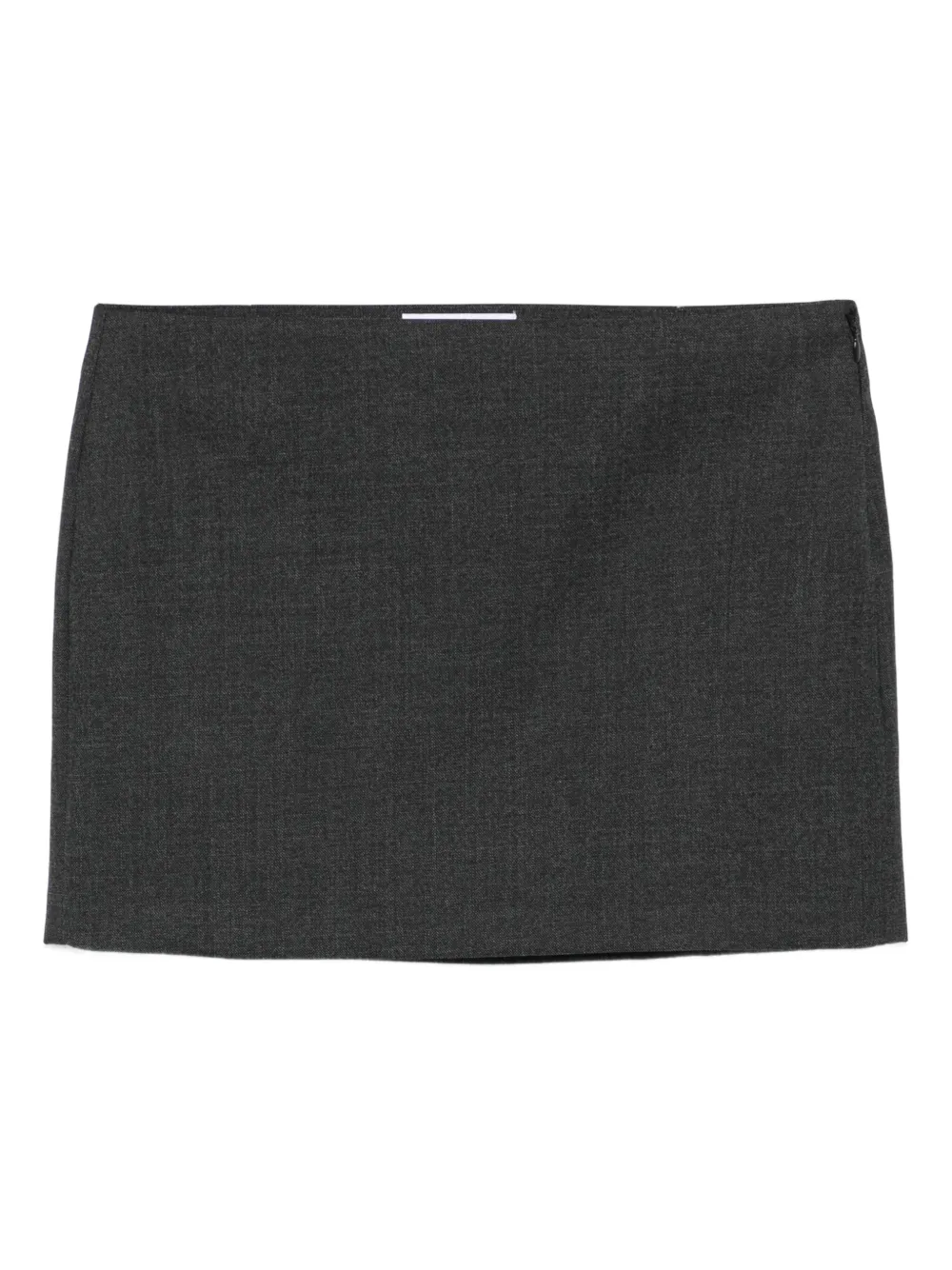 Givenchy straight wool mini skirt Grijs