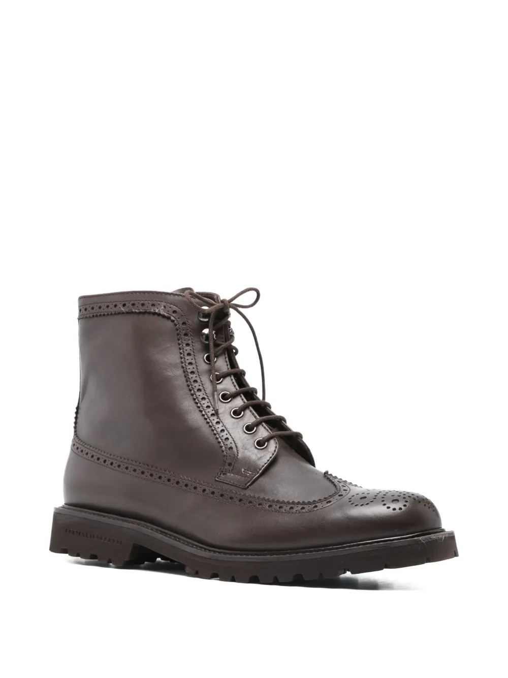 Fratelli Rossetti leather boots Bruin