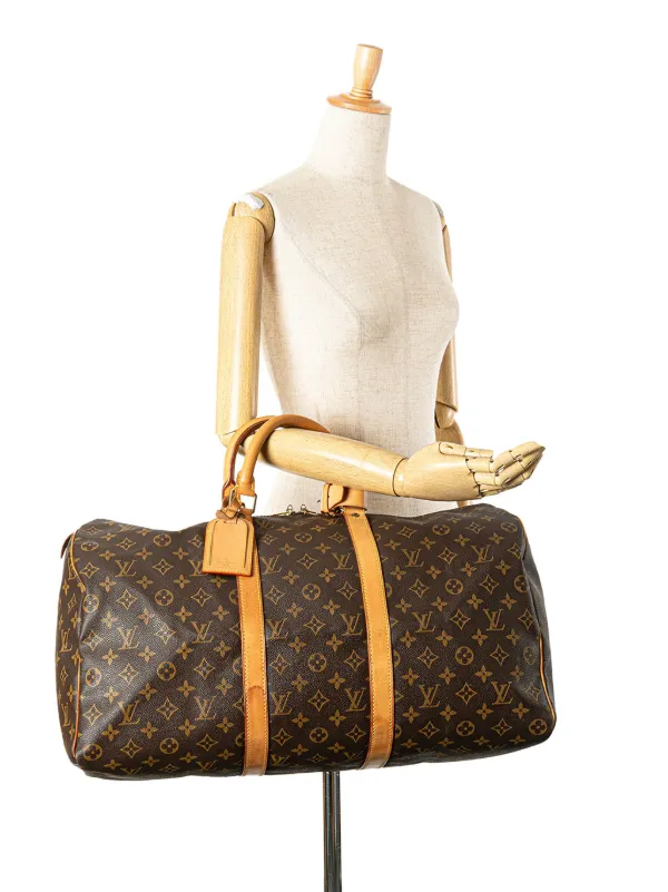 Louis Vuitton Pre-Owned 1997 モノグラム キーポル 50 ボストン