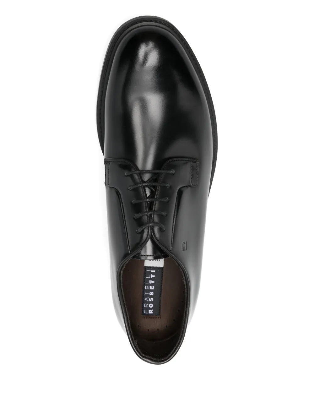Fratelli Rossetti Derby veterschoenen Zwart