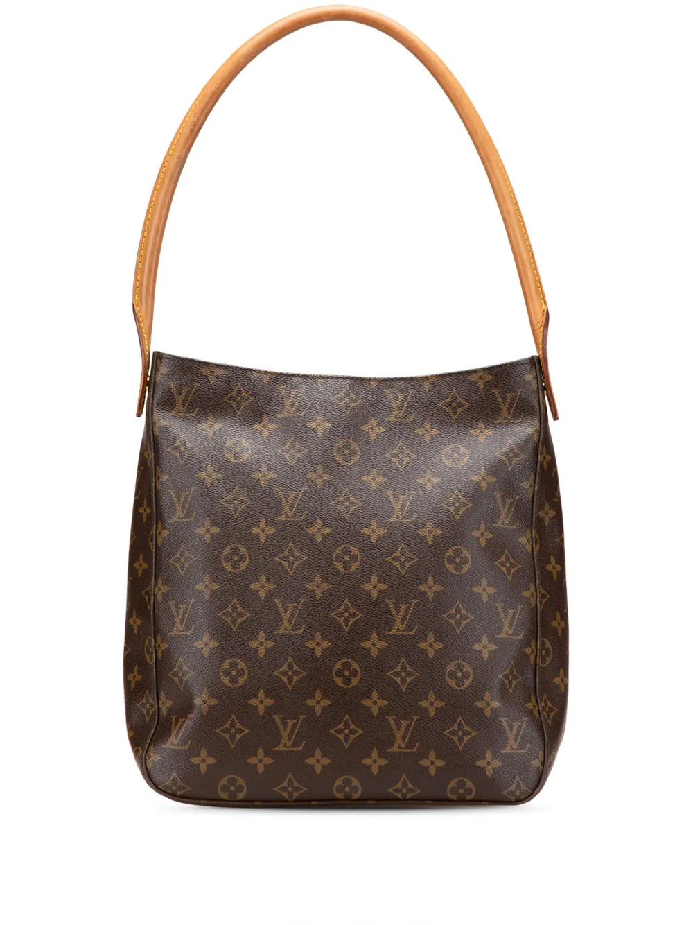Louis Vuitton Pre-Owned 2001 モノグラム ルーピング GM ショルダーバッグ - ブラウン Louis Vuitton Pre-Owned 2001 モノグラム ルーピング GM ショルダーバッグ - ブラウン