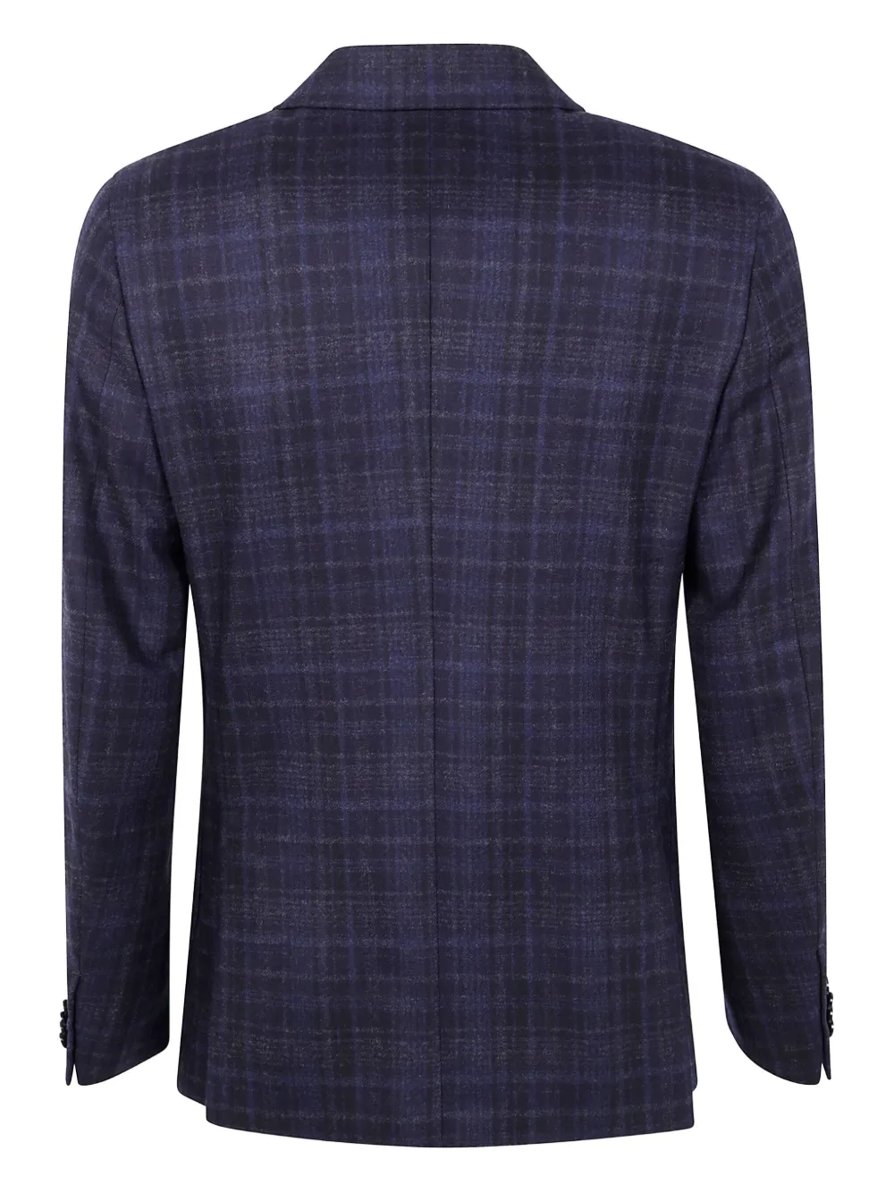 Zegna Geruite blazer Zwart