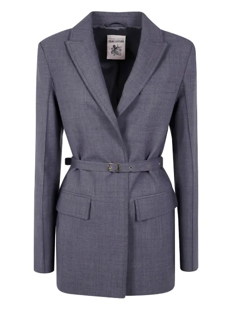 Semicouture Jacke mit fallendem Revers