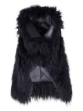 Ann Demeulemeester Bereta shearling waistcoat - Black