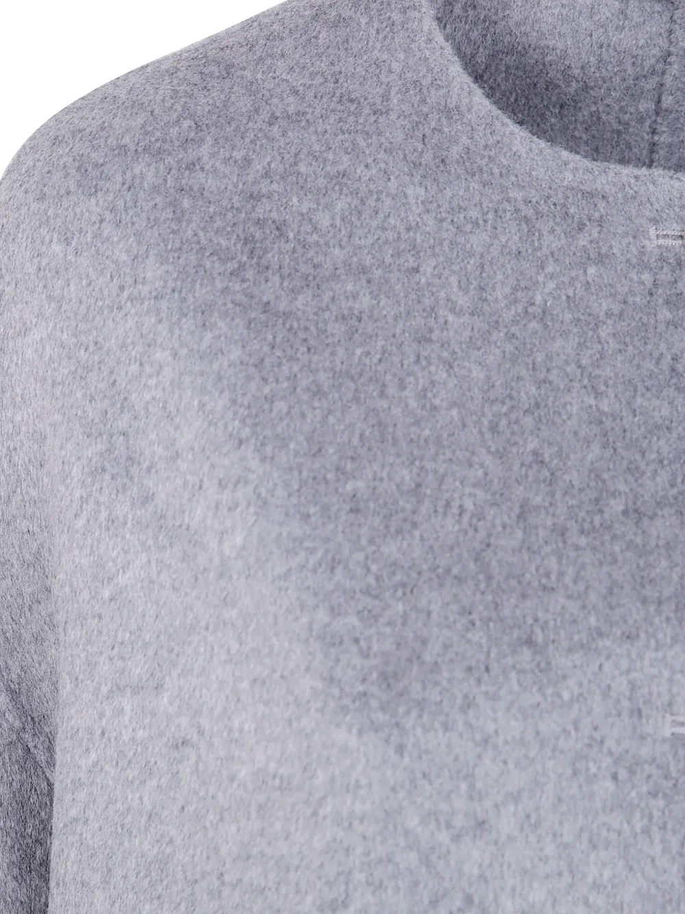 LouLou de Saison button-front wool coat Grijs