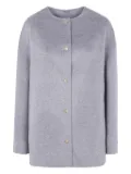 LouLou de Saison button-front wool coat - Grey
