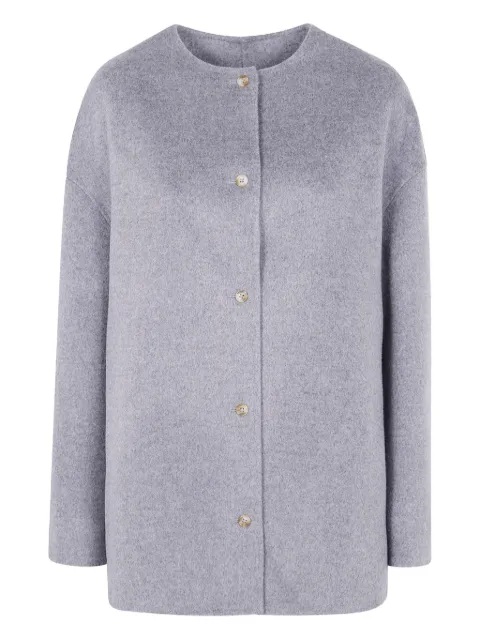 LouLou de Saison button-front wool coat
