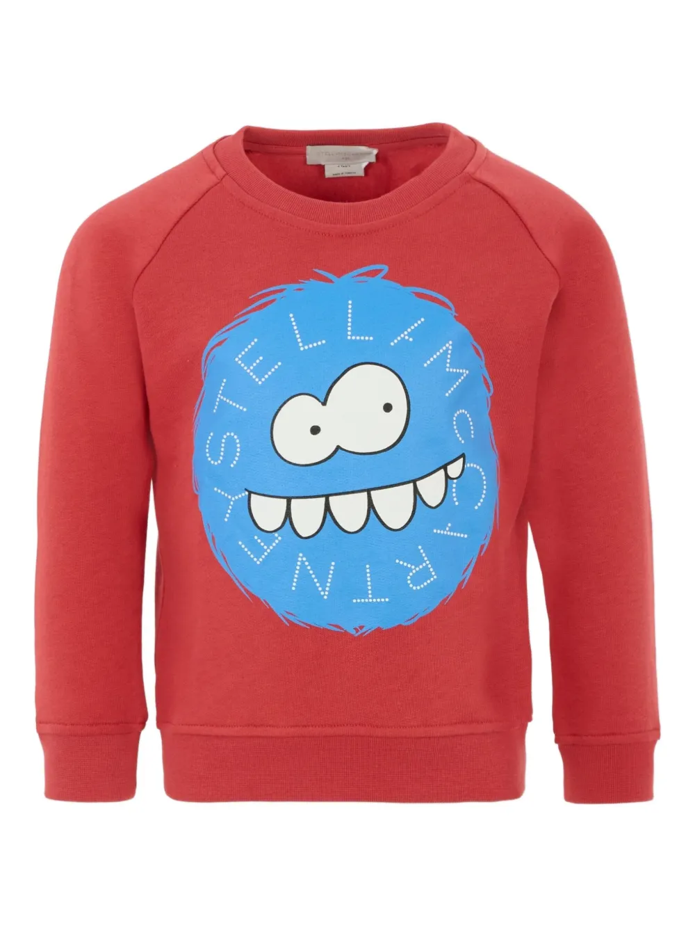 Stella McCartney Kids Sweater met monsterprint Rood