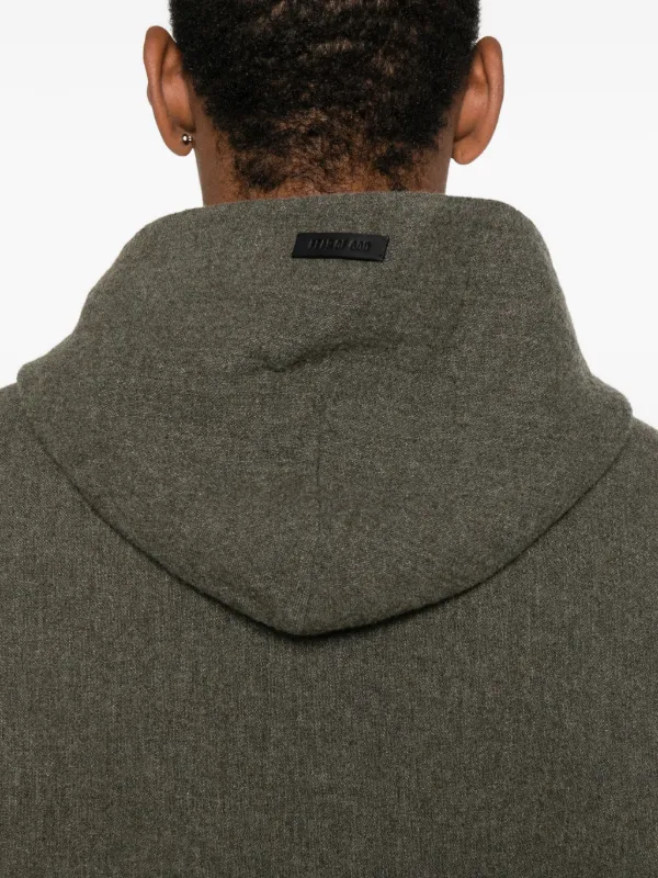 Fear Of God Hoodie Con Cierre | Gris | FARFETCH CR