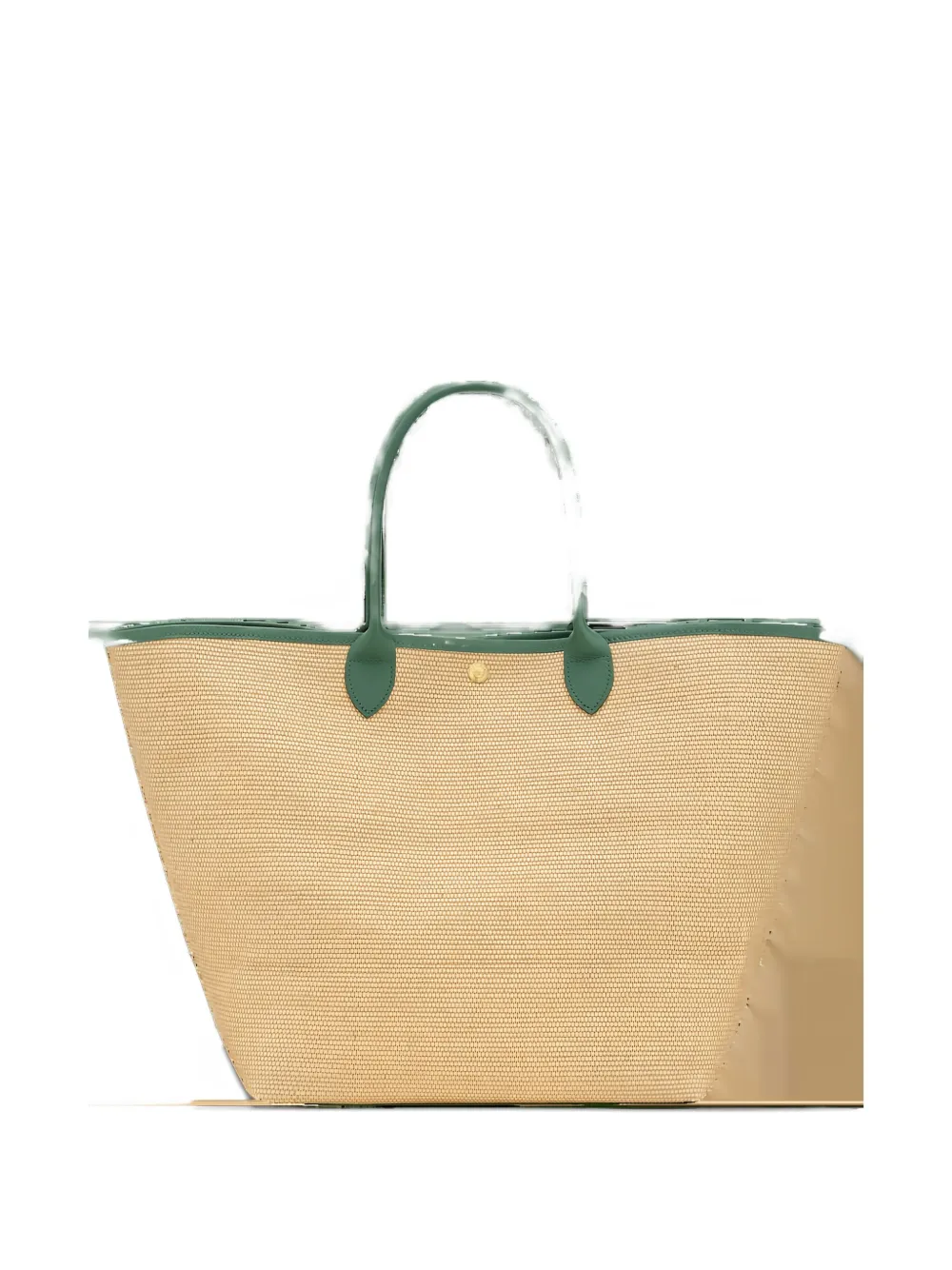 Longchamp Le Pliage woven shoulder bag Beige