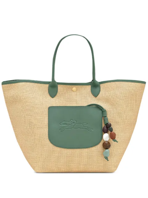 Longchamp Le Pliage woven shoulder bag