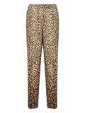 Marciano leopard print trousers - Neutrals