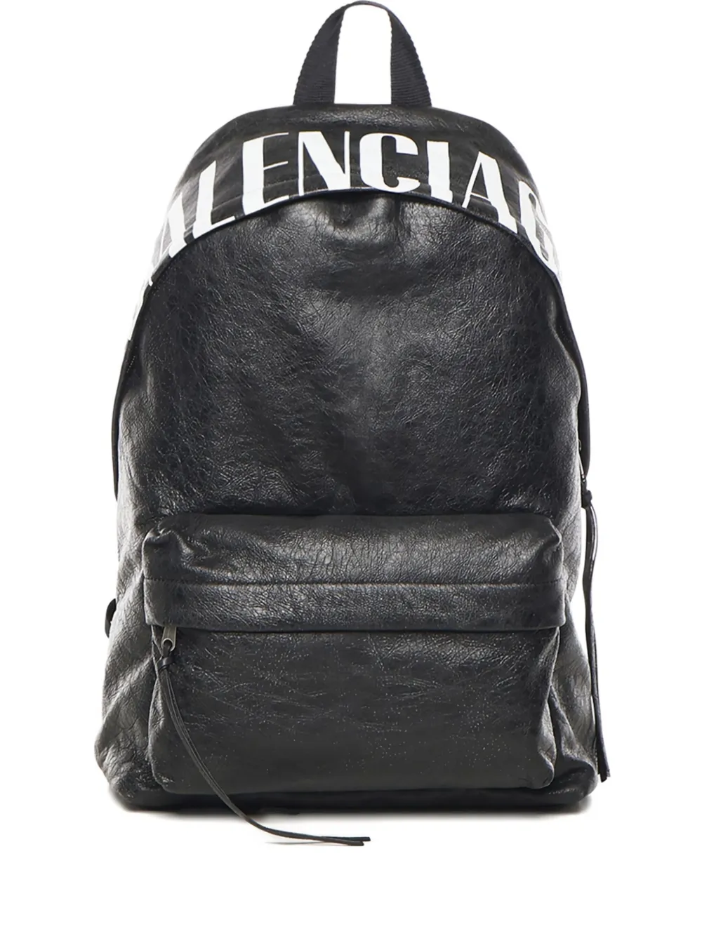 Balenciaga Editor leather backpack Zwart