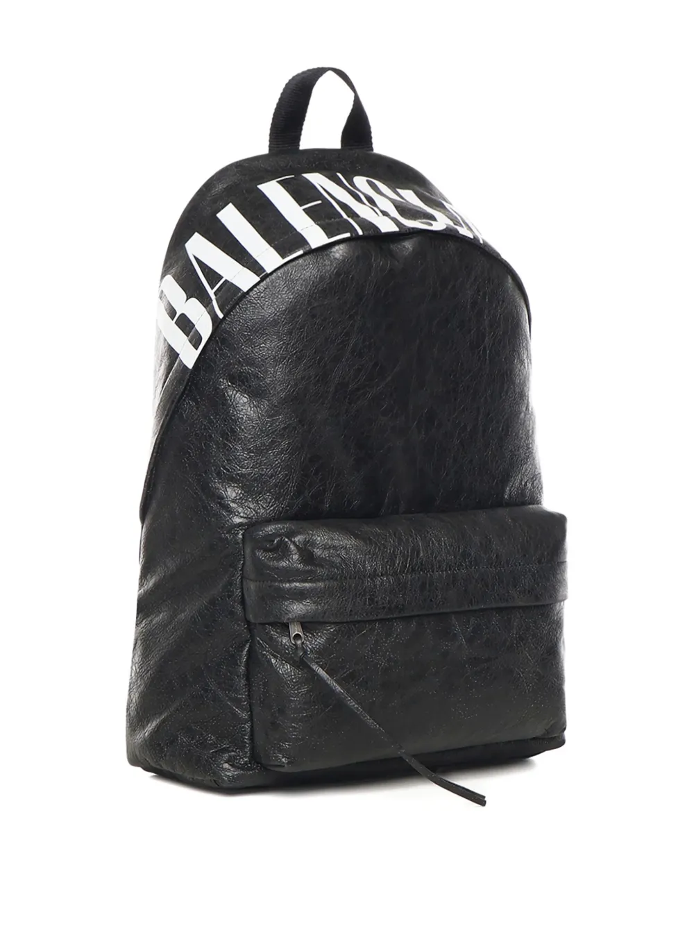 Balenciaga Editor leather backpack Zwart
